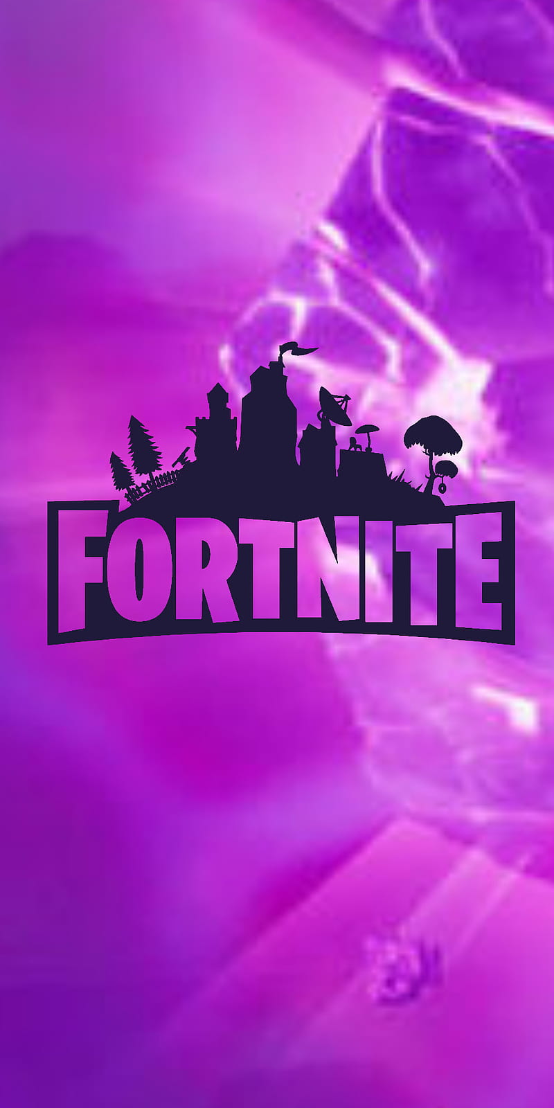 Fortnite Event, game, battle royale, cube, guns, kevin, explosion, purple, special, HD phone wallpaper