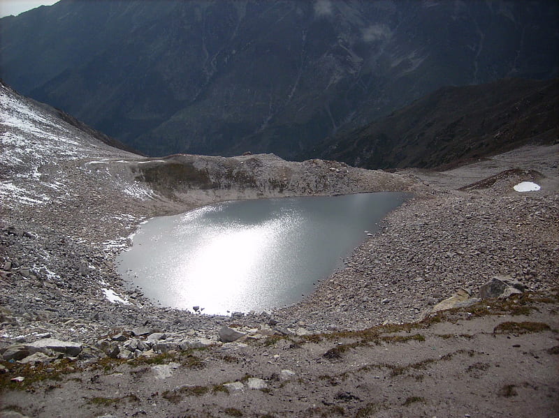 HD wallpaper aansu lake in pakistan water tear like lake