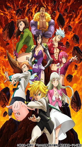 RIVYOS Anime Nanatsu No Taizai King Gowther Gilthunder Hawk Elaine Merlin  The Seven Deadly Sins HD Print on Canvas Painting Wall Art for Living Room  Decor Boy Gift 12x18inch(30x45cm) : : Home