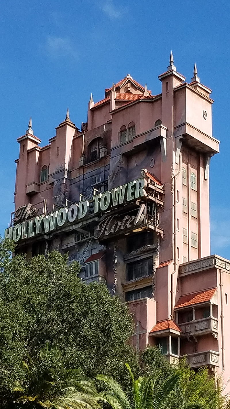 Tower of Terror, disney, florida, hollywood studios, HD phone wallpaper