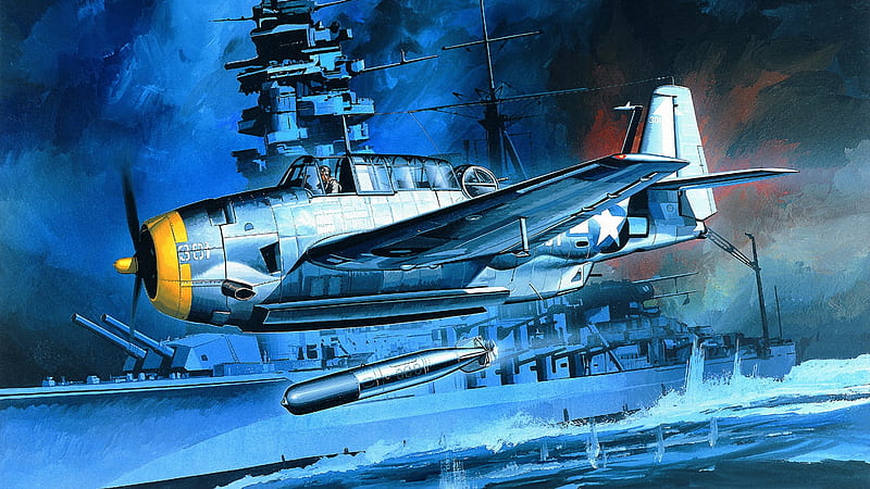 Bombers, Grumman TBF Avenger, Aircraft, Warplane, HD wallpaper