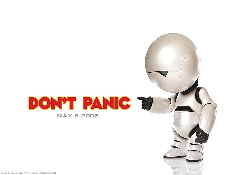 Movie, The Hitchhiker's Guide To The Galaxy, Marvin (The Hitchhiker's Guide To The Galaxy), HD wallpaper
