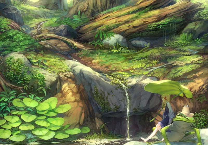 Anime Forest Wallpapers HD - PixelsTalk.Net