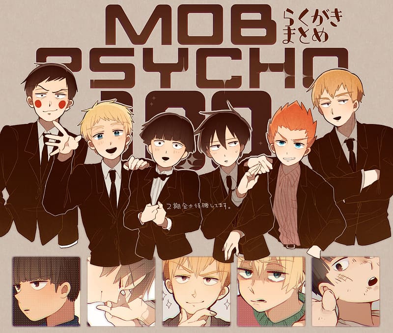 Character-anime-mob-reigen-mobpsycho 3D models - Sketchfab