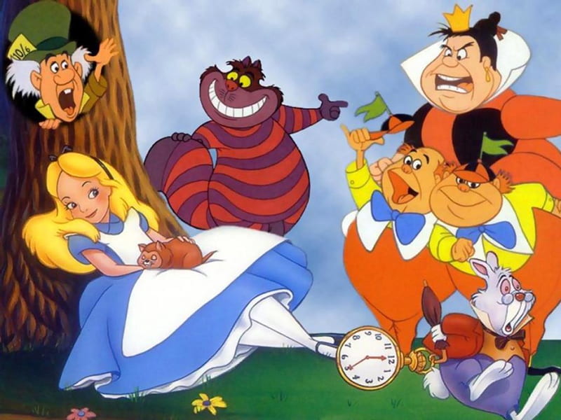Alice in Wonderland, cartoons, movie, animation, walt disney, cartoon,  disney, HD wallpaper | Peakpx