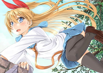 Bạn đã biết đến Chitoge Kirisaki - một trong những nhân vật phản diện đáng yêu nhất trong anime. Xem hình ảnh liên quan để thấy cô ấy trong những tình huống hài hước, lãng mạn và thách thức.