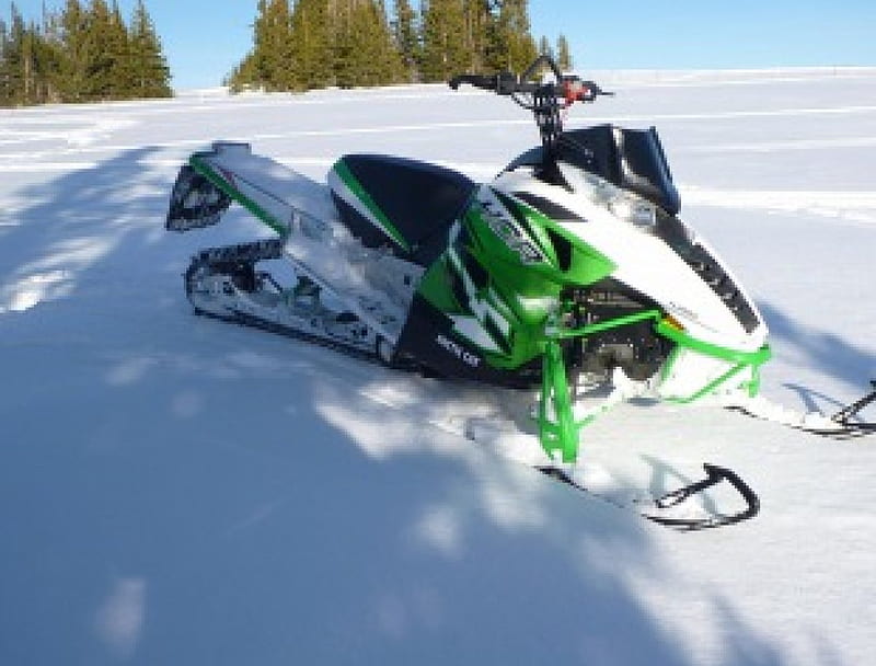 Arctic Cat HCR, thrill, Snowmobile, sled, ride, HD wallpaper