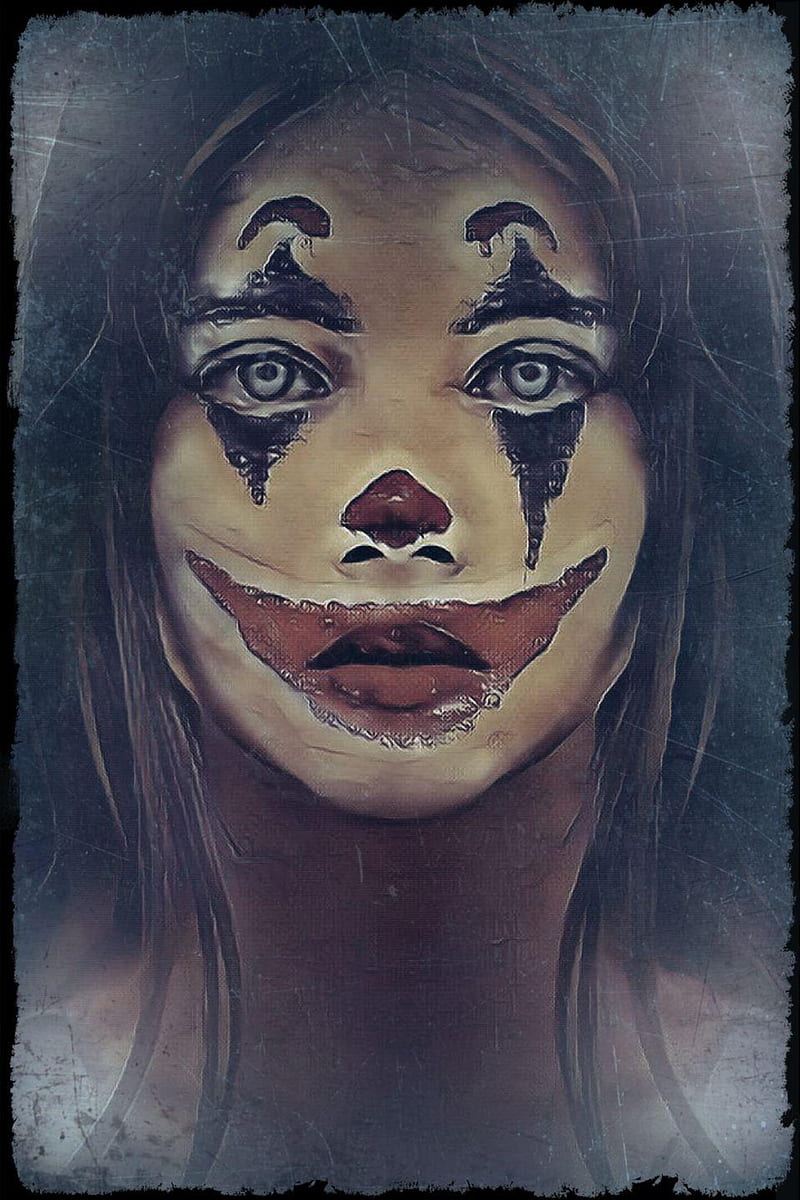 Joker Girl Wallpaper for Nokia X6