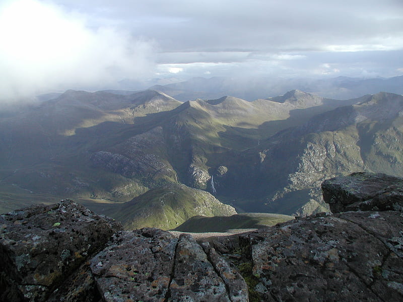 The Mamores (Scottish Highlands), Scotland, Scottish Highlands, The Mamores, Scottish Mountains, HD wallpaper
