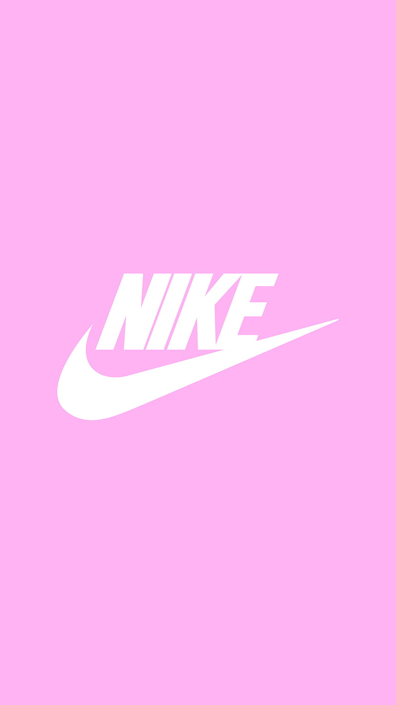 Nike Pink Brand Just Do It Logo Sport White Hd Phone Wallpaper Peakpx
