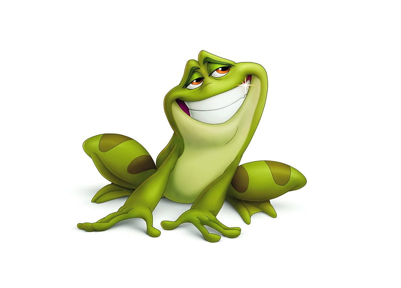 Naveen, movie, card, frog, fantasy, green, the princess and the frog, child, white, disney, HD wallpaper