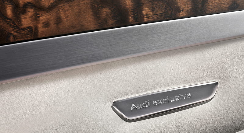 2015 Audi A8 L W12 Exclusive Concept - Midnight-Blue / Alabaster White - Interior Detail , car, HD wallpaper