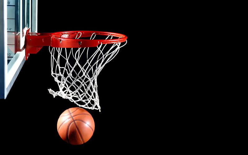 Basket-Charm basketball, HD wallpaper