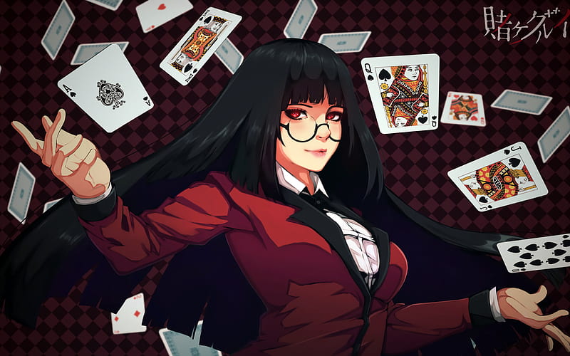 Anime Poker Cards Kakegurui Compulsive Gambler Playing Cards 