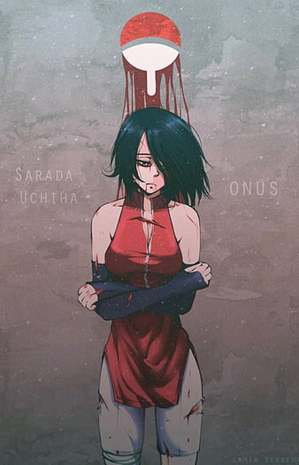 Sarada Uchiha fan art