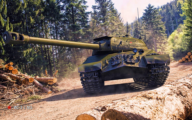 IS-3, WoT, battle, tanks, online games, World of Tanks, Soviet tanks, HD wallpaper