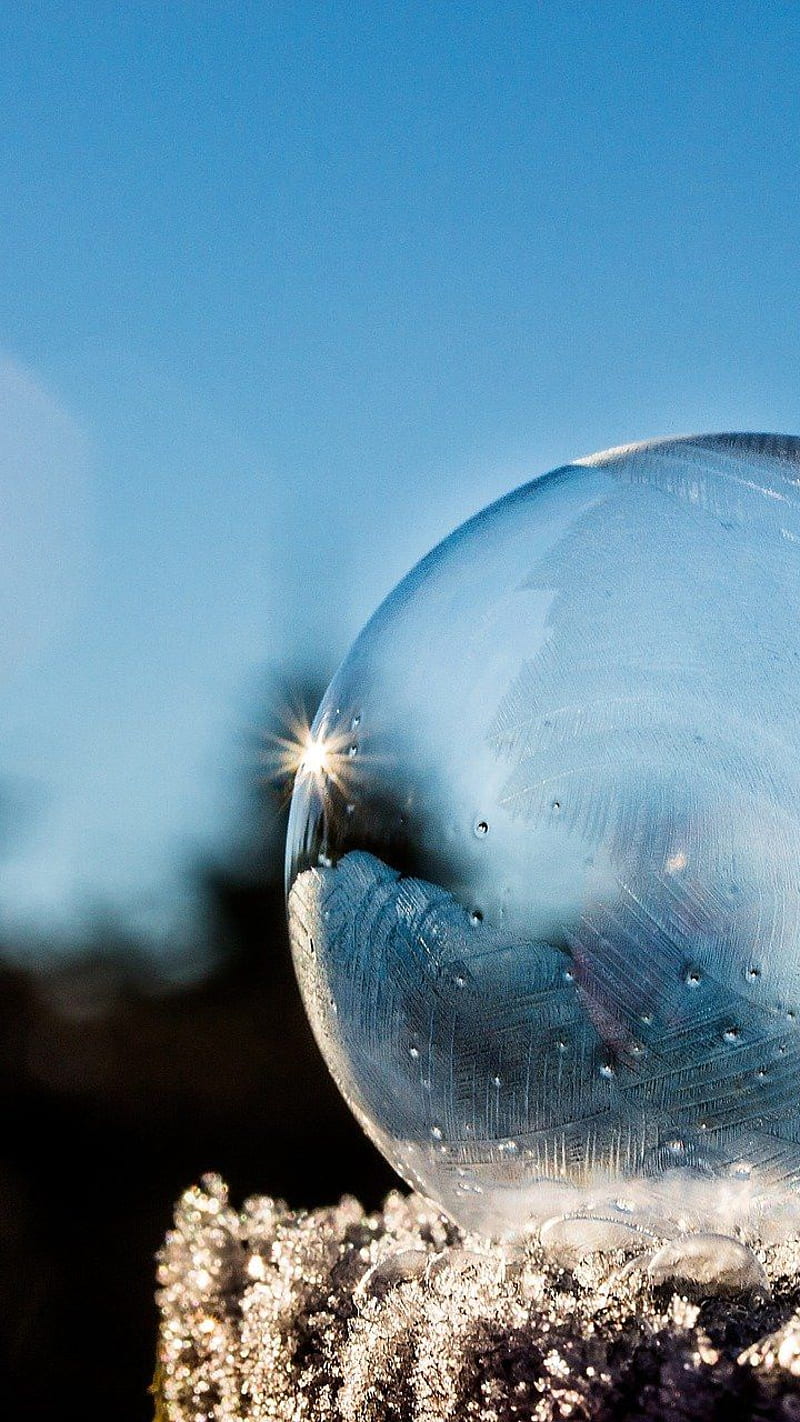 Frozen Bubble , frozen bubbles, bubbles, ice, HD phone wallpaper