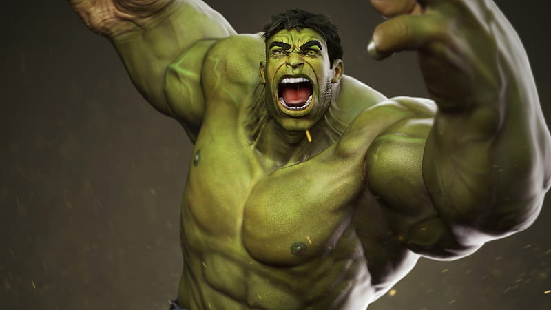 Hulk Bodybuilder, hulk, superheroes, artwork, digital-art, HD wallpaper |  Peakpx