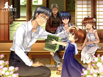 Clannad after story - Nagisa, Okazaki and Ushio by joshk-orean on DeviantArt