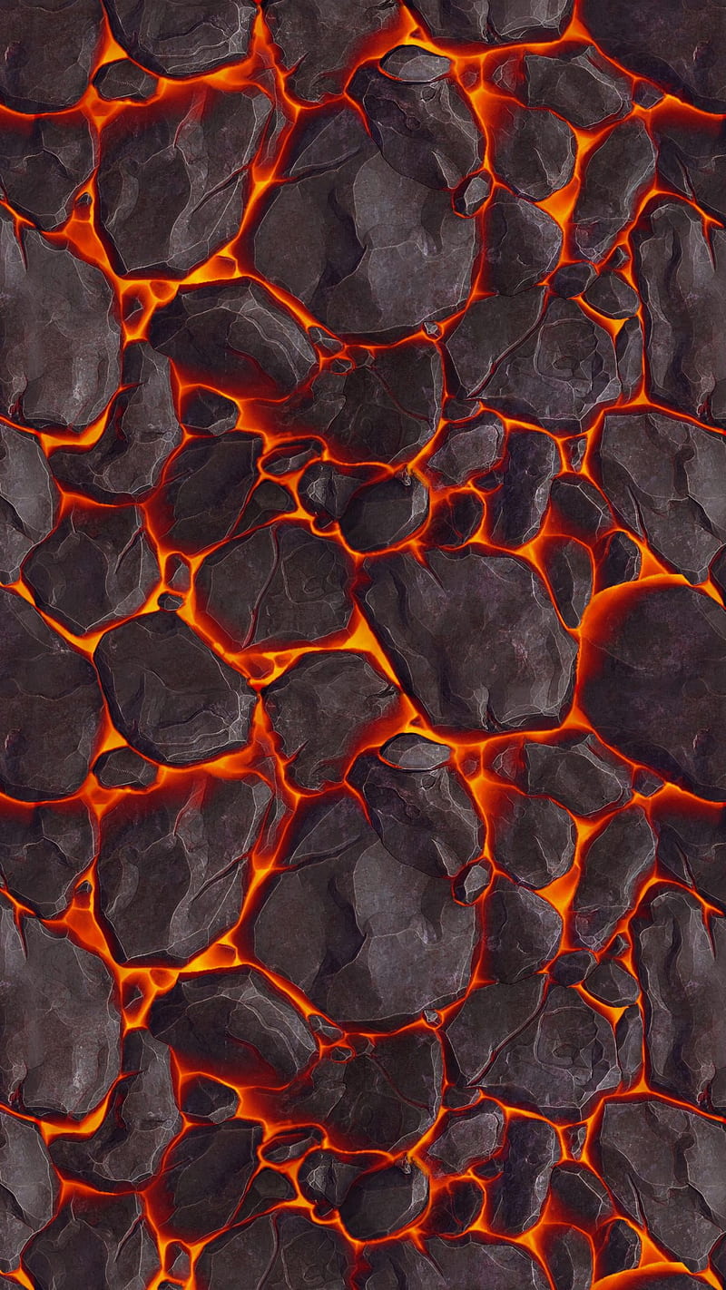 Lava Texture , volcanic, stones, lockscreen, background, lava texture, HD phone wallpaper