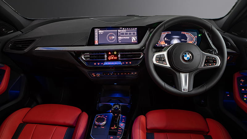 BMW 118i M Sport 2019 Interior, HD wallpaper