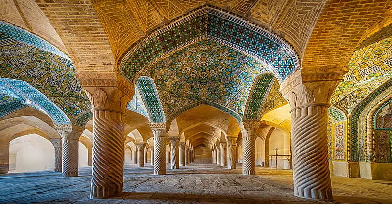 Vakil Mosque, attraction, iran, shiraz, history, HD wallpaper