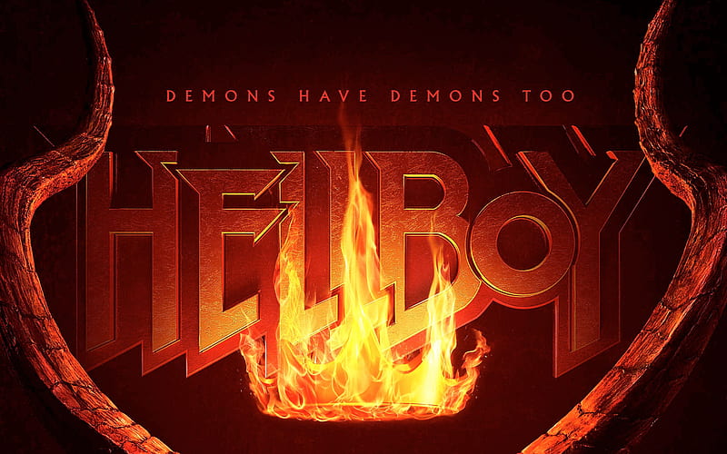 Hellboy 2019 Movie Poster, HD wallpaper