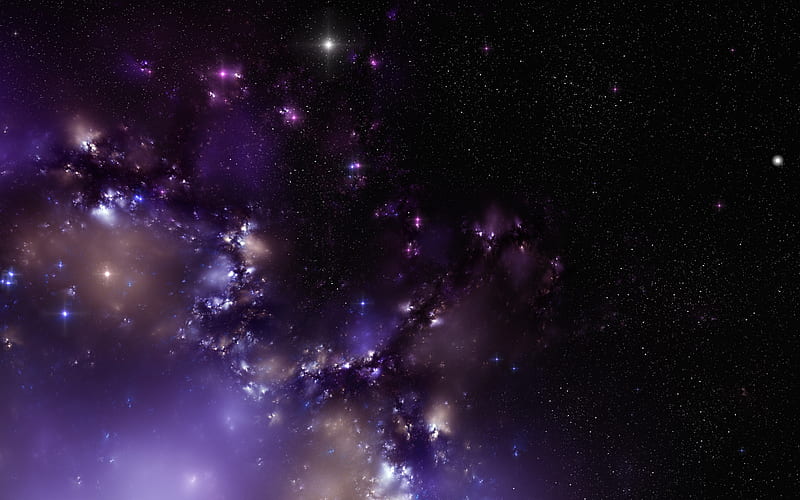 Minor Dustbowl Nebula by Casperium, stars, nebula, cg, space, HD wallpaper