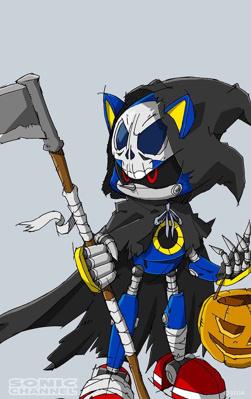 Halloween metal sonic