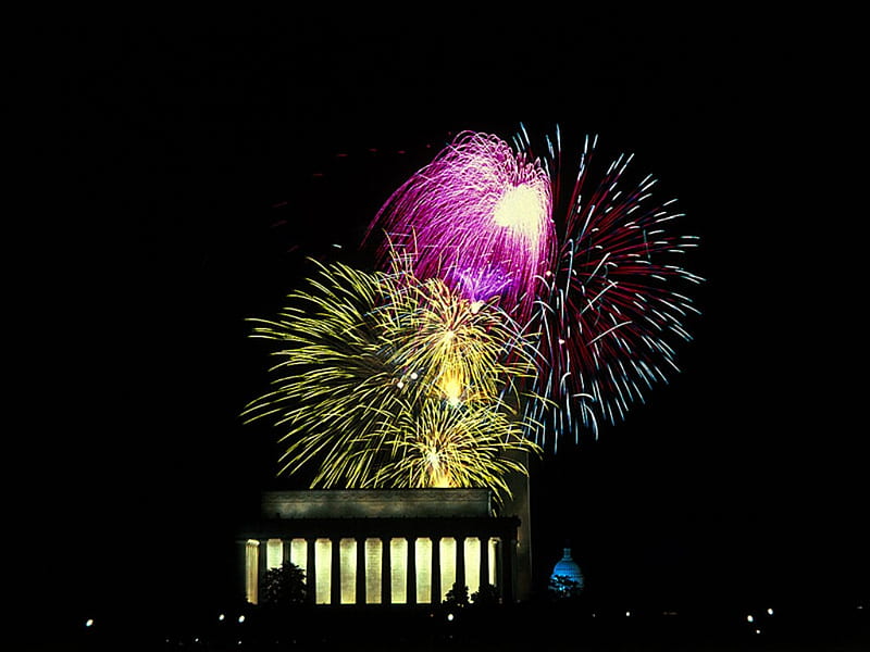 Lincoln Memorial Washington, cool, HD wallpaper