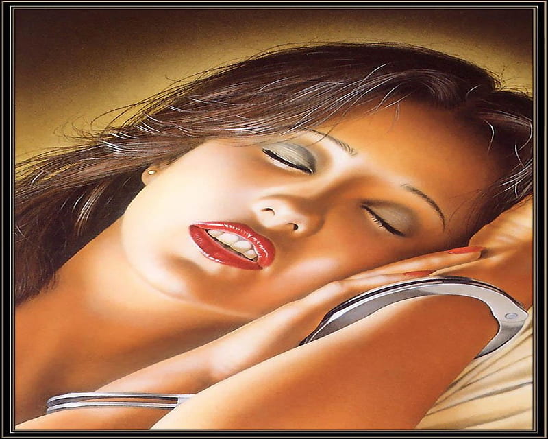 BEAUTIFUL GIRL SLEEPING, bonito, handcuffs, sleeping, girl, HD wallpaper