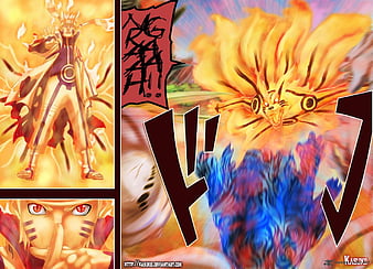 Naruto Modo Kurama/Kurama Mode y Kurama  ナルト疾風伝, Naruto かわいい, かわいいアニメの壁紙
