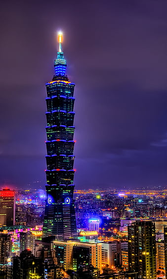 Taipei 101 Building Taiwan Hd Mobile Wallpaper Peakpx