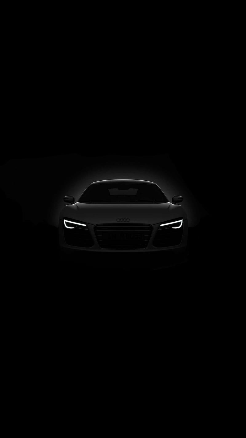 Audi rs8, android, car, carros, iphone, led, stop, HD phone wallpaper