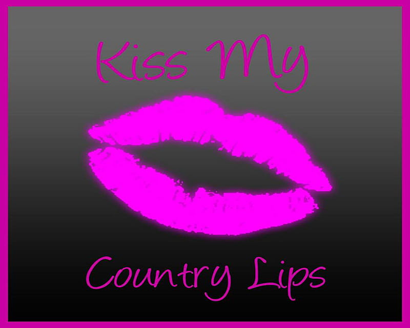 country lips, country, kiss my lips, kisses, quotes, sayings, HD wallpaper