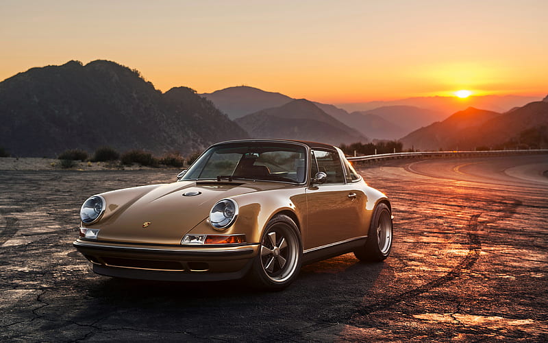 2015 Singer 911 Targa, Convertible, Flat 6, car, HD wallpaper