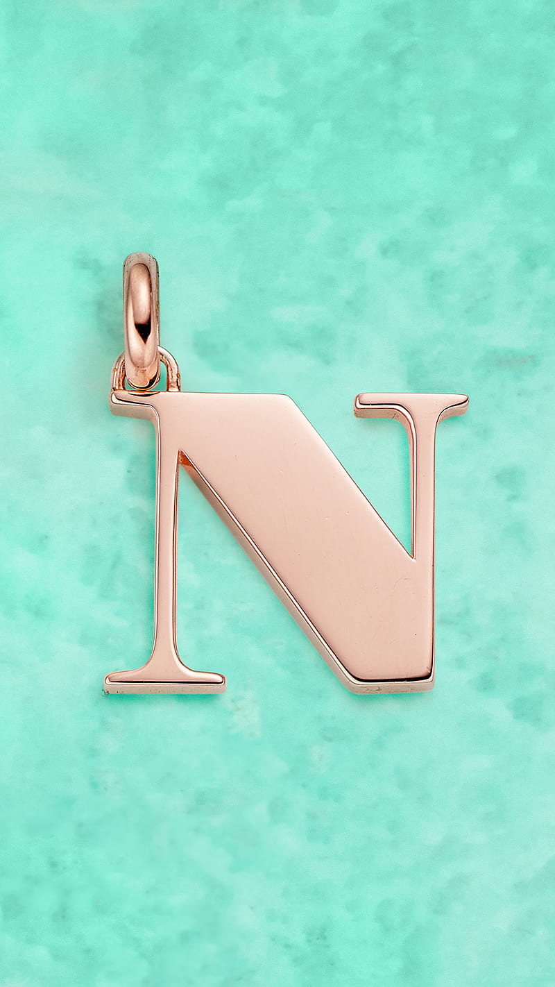 Letter N from diamonds. 3D rendering isolated on black background Stock  Photo - Alamy