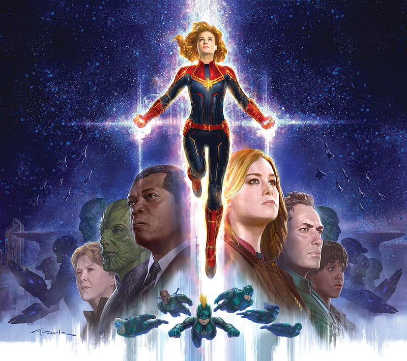 Captain Marvel 2019, HD wallpaper