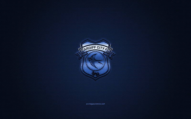 Cardiff City FC, Wales football team, blue background, AFC