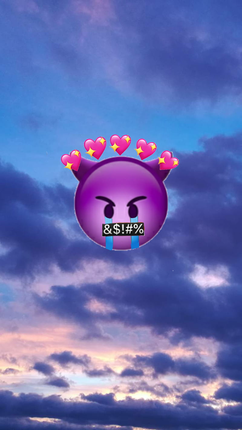 Aesthetic Emoji , devil, HD phone wallpaper