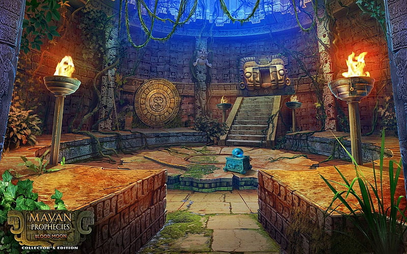 Mayan Prophecies 3 - Blood Moon04, hidden object, cool, video games, puzzle, fun, HD wallpaper