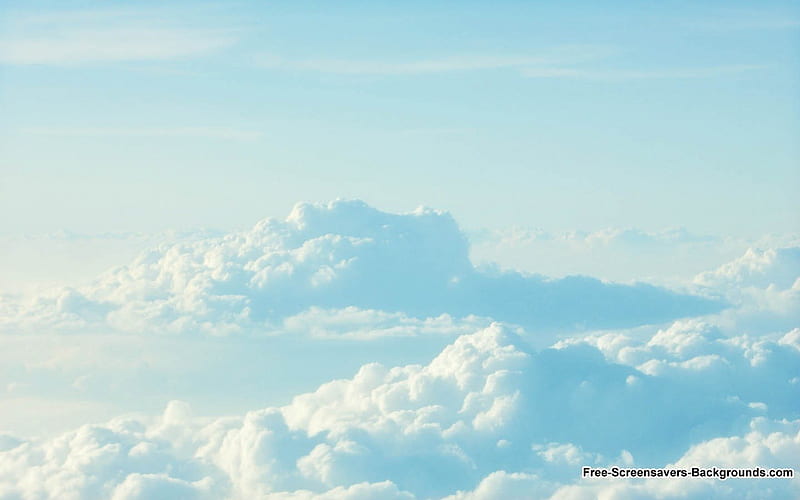 Clouds Form a Plane for the Sky, Nice, Cool, Clouds, Wow, HD wallpaper