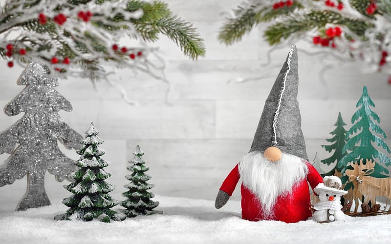 Scandinavian gnomes: a history of gnomes in Sweden and Norway, Denmark Christmas, HD wallpaper