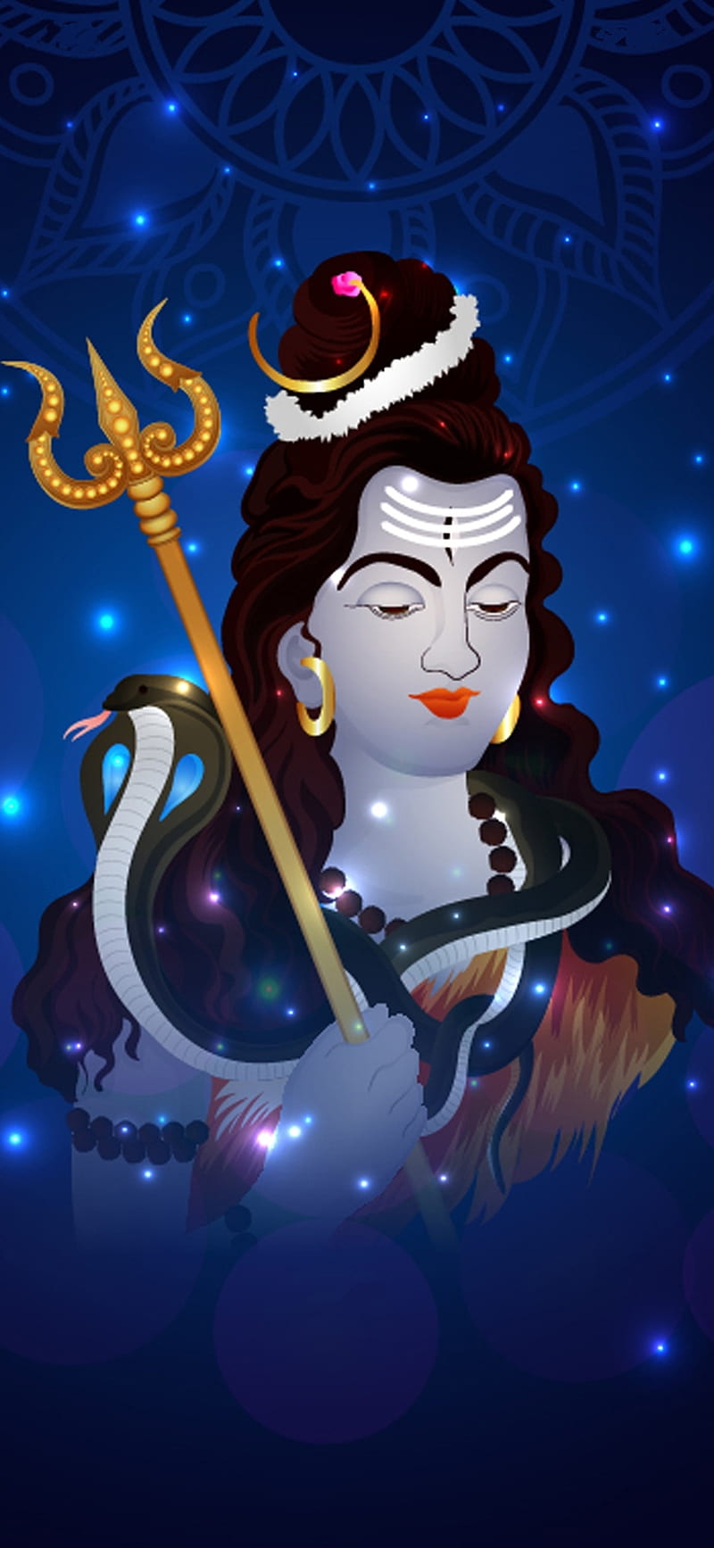 Load Shiva, blu, god, mahadev, shiva, HD phone wallpaper | Peakpx
