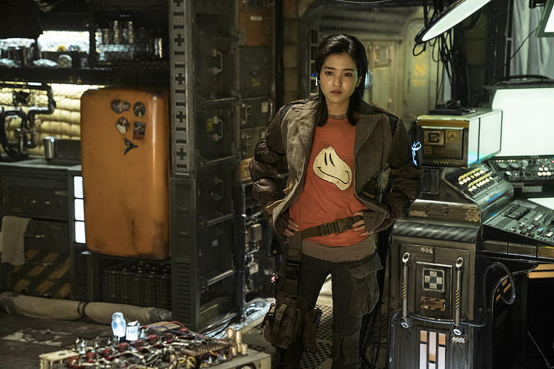 Movie, Space Sweepers, Kim Tae-ri, Captain Jang (Space Sweepers), HD wallpaper