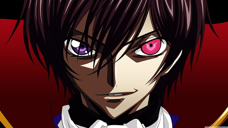 Wallpaper : face, illustration, anime, artwork, Code Geass, black hair,  screenshot, computer wallpaper, mangaka, lelouch lamperouge 2560x1440 -  goodfon - 572728 - HD Wallpapers - WallHere