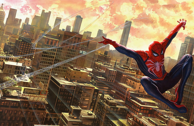 Spiderman Ps4 , spiderman, ps4-games, games, superheroes, HD wallpaper