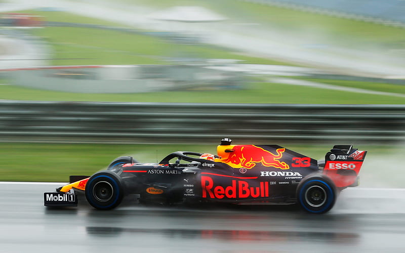 Max Verstappen, Red Bull Racing-Honda, Formula 1, Dutch race car driver, F1, Number 33 Formula 1, race, HD wallpaper