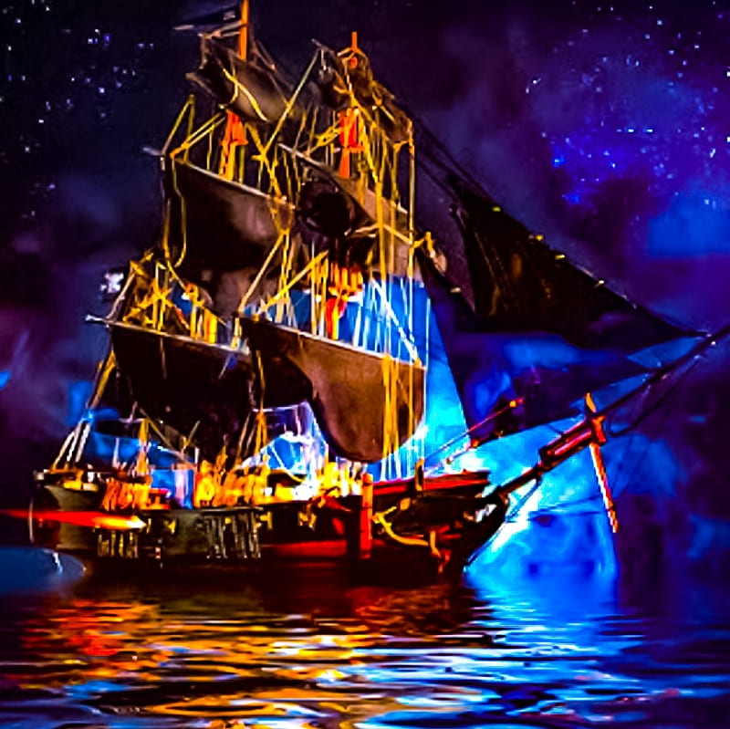 Ghost ship, boat, Pirates ship, Pirates, HD wallpaper | Peakpx