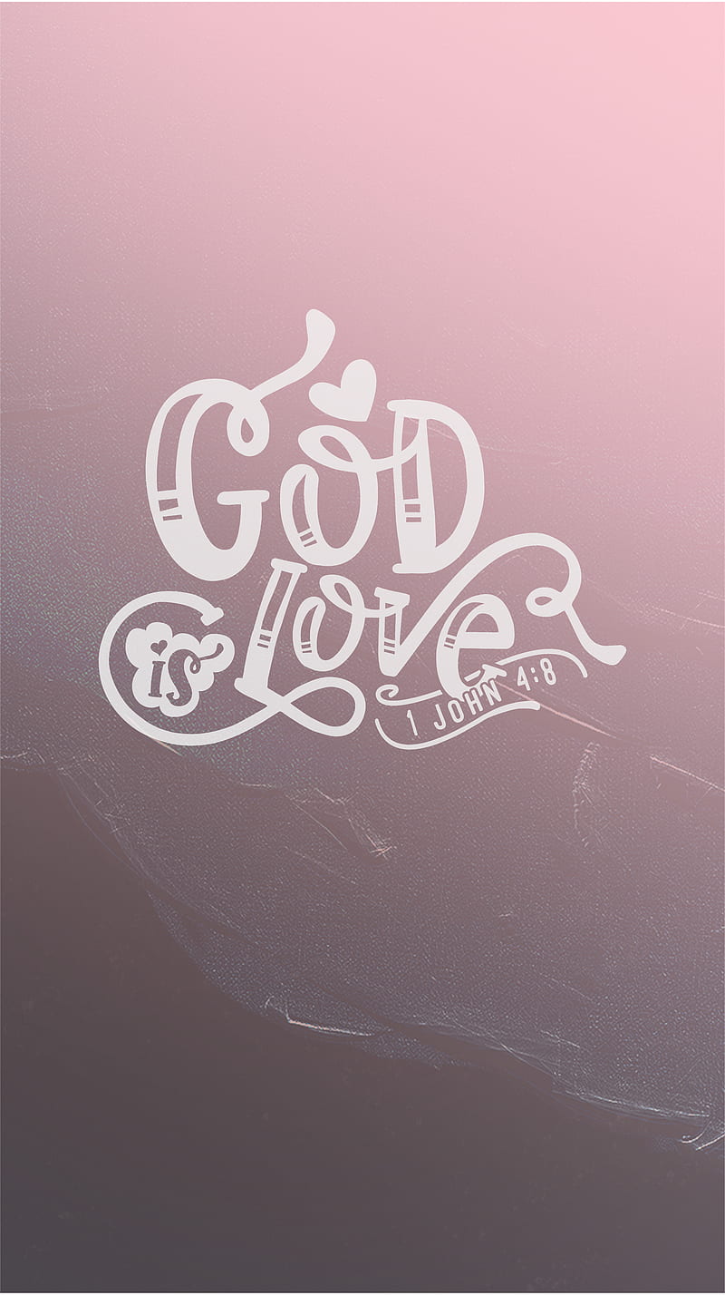 God Is Love 1 John 4:8, TheBlackCatPrints, bible verse, christian,  christianity, HD phone wallpaper | Peakpx